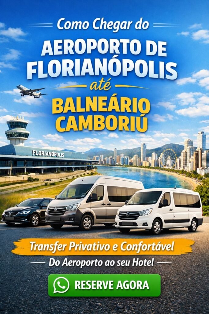 Como chegar de transfer de Florianópolis a Balneário Camboriú